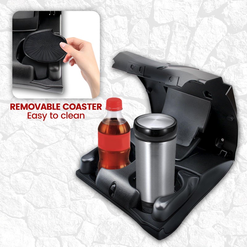 Hsbang Plastic Dash Cup Holder Instrument Panel Replacement for Dodge Ram 1500 1998-2001 2500 3500 1998-2002 5FR421AZAE  5FR421AZ - Image 5